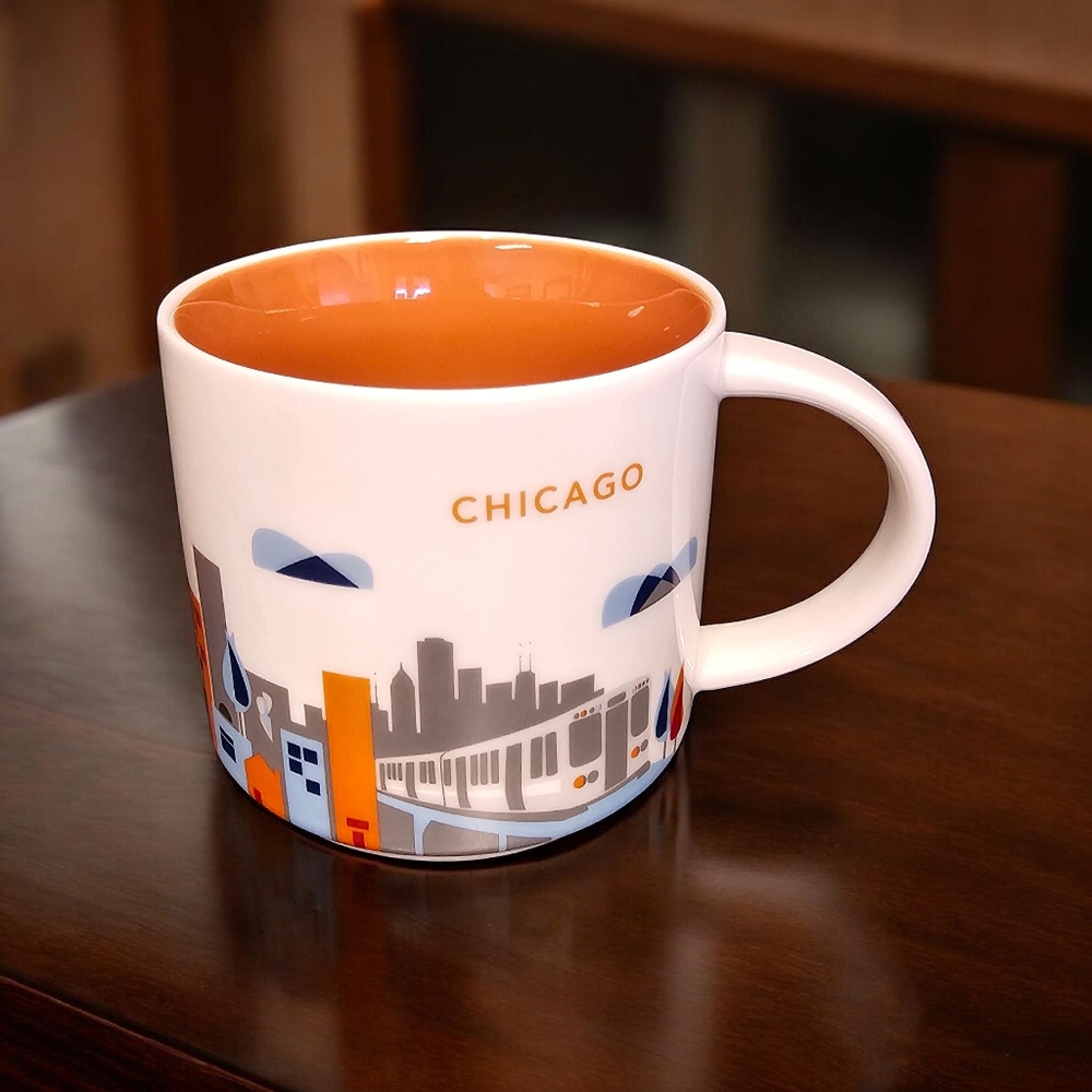 Starbucks Chicago You Are Here Collection ceramic mug